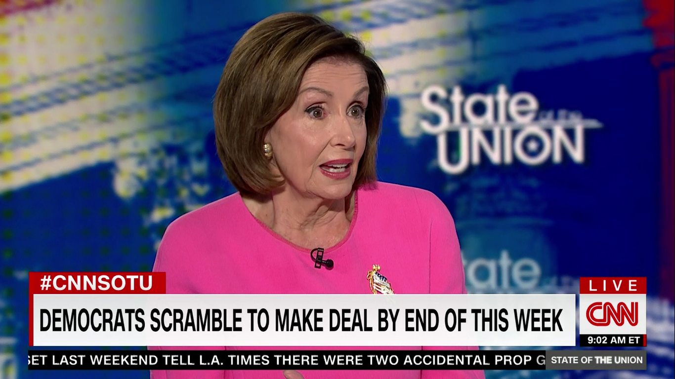 <p>En 2018, Pelosi confundió el nombre de Trump con el del expresidente George W Bush. </p>