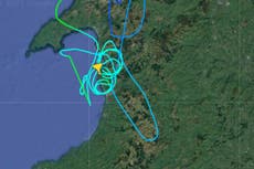 RAF pilots ‘draw’ giant penis in sky with flight paths