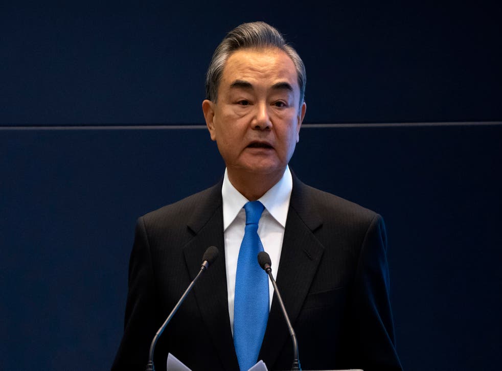 <p>China’s foreign minister Wang Yi has criticised the US and other countries for their stance on Taiwan  </p>