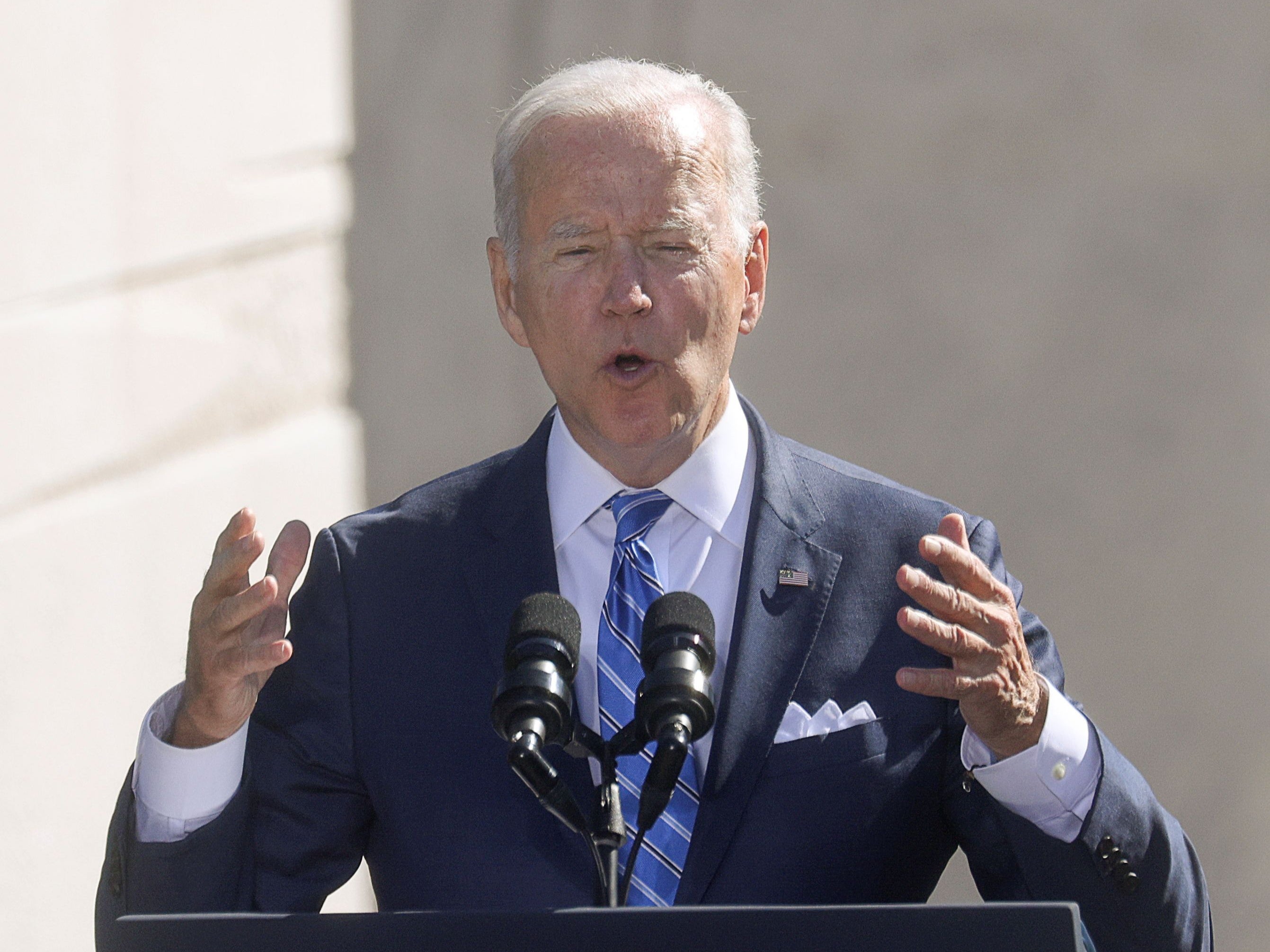 Biden said some documents will be released on December 15 of this year, but not earlier