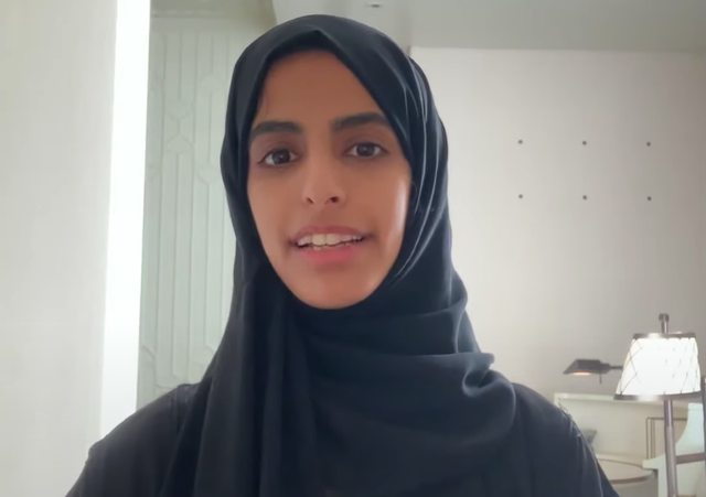 <p>Ms al-Maadeed fled Qatar at the end of 2019 - accusing her family of years of abusing her, curtailing her movements and beating her</p>