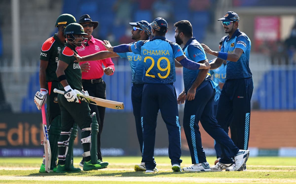 T20 World Cup: Sri Lanka and Bangladesh duo fined after altercation