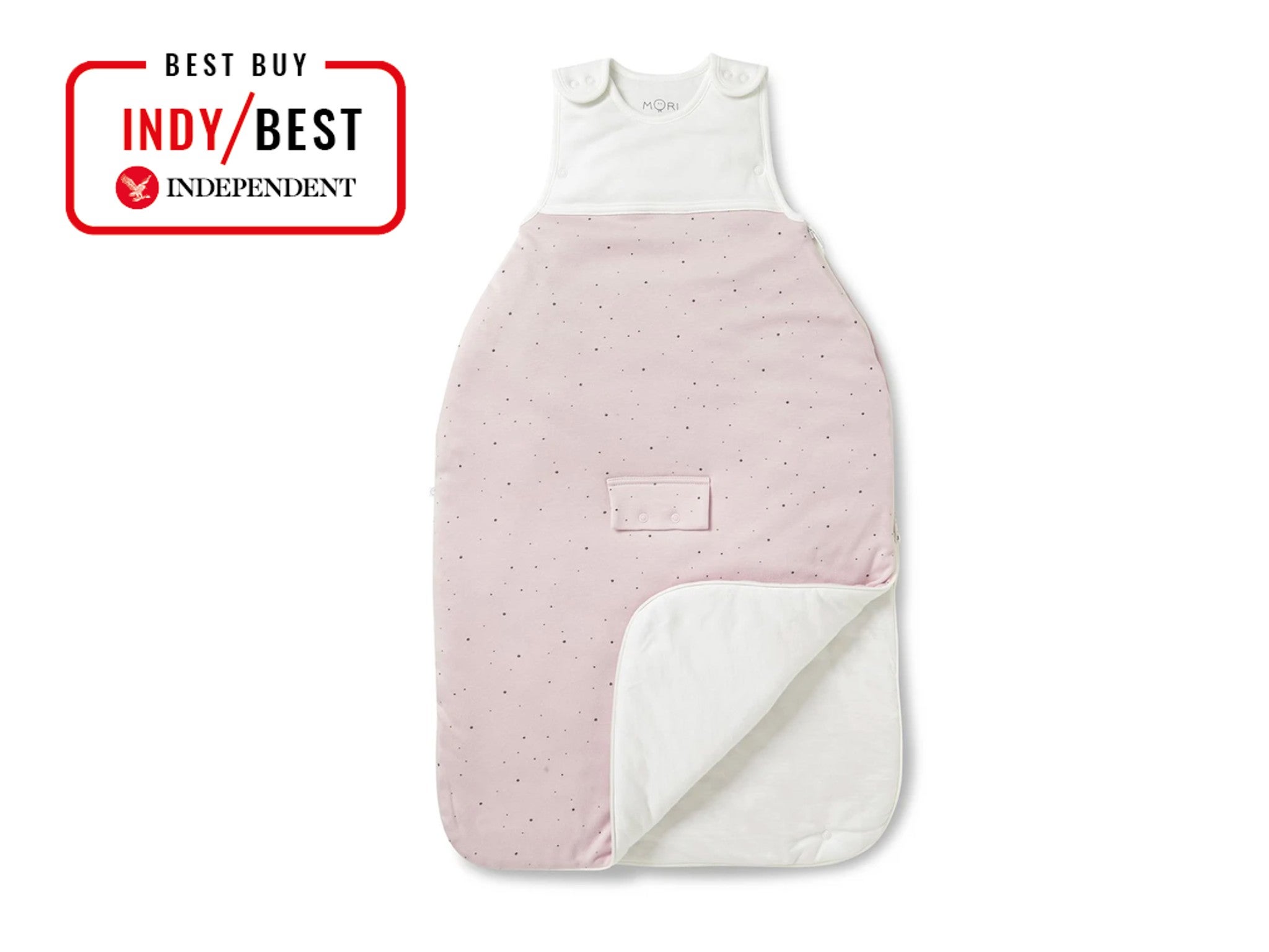 EsTong Baby Sleep Bag with Feet 0.5 TOG Summer Sleep Sack for Early Walker Long Sleeve Wearable Blanket Pink S