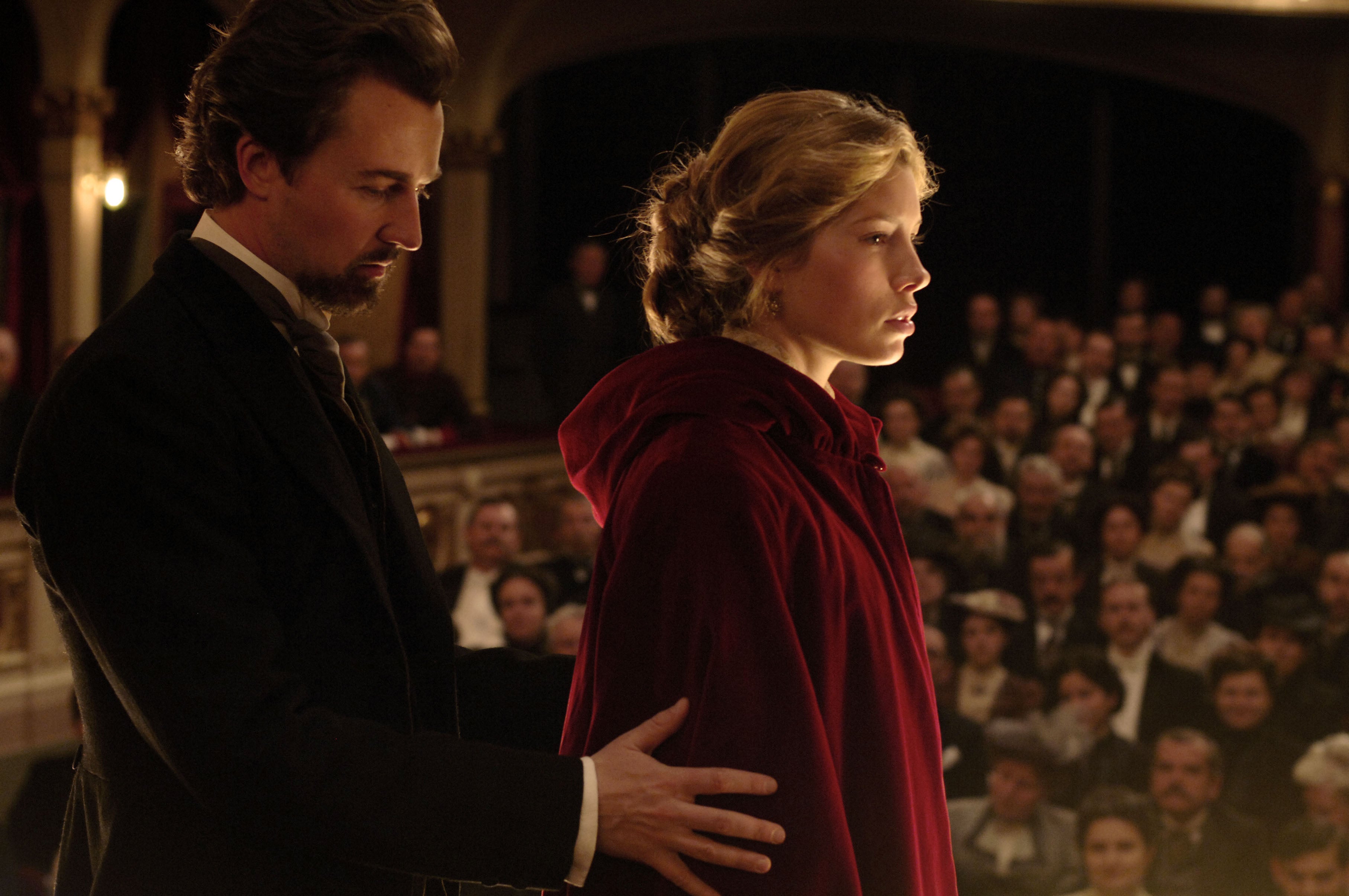 ‘The Illusionist’, starring Edward Norton and Jessica Biel, also depicts the Victorian world of magicians