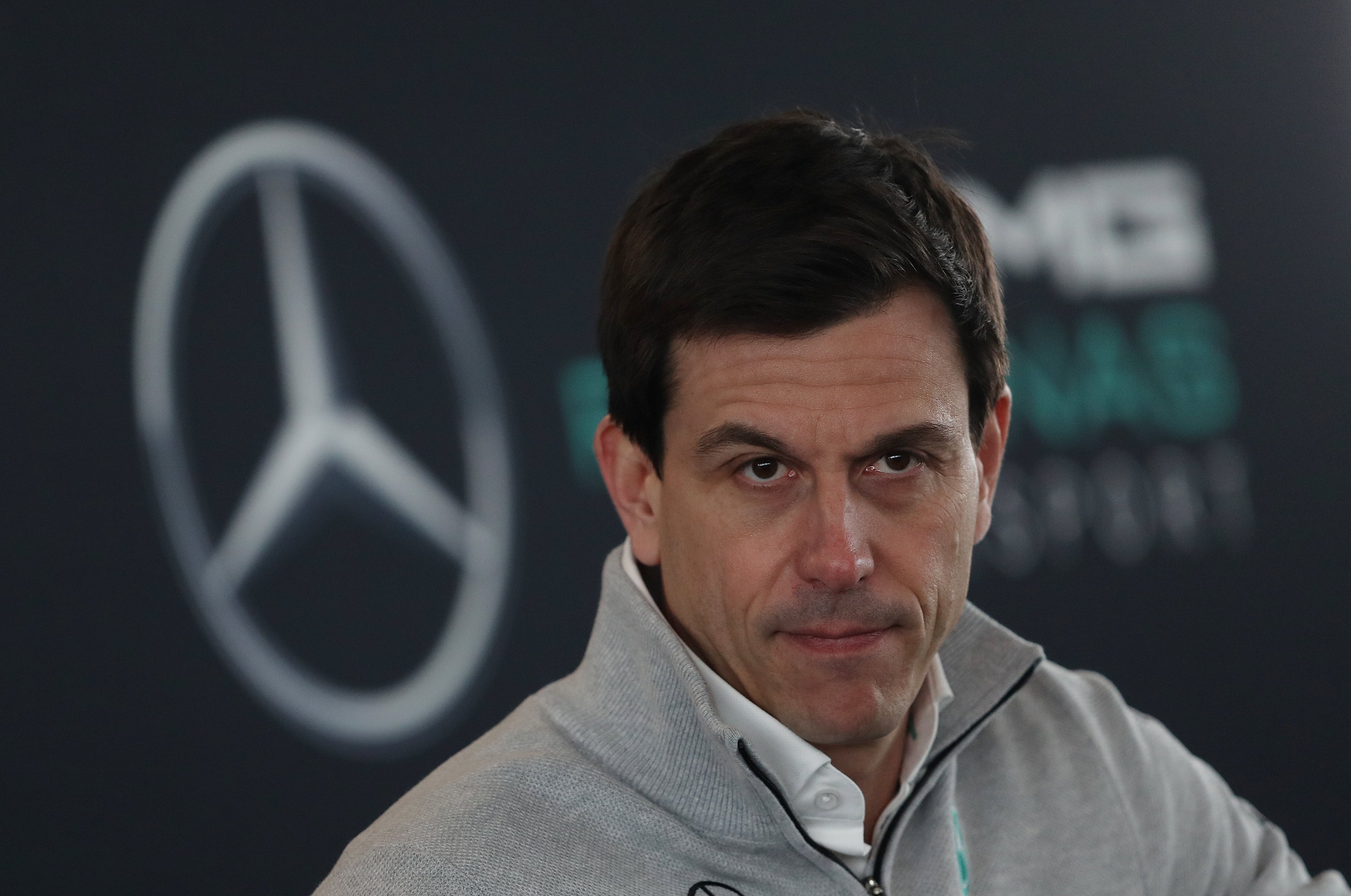 Mercedes team principle Toto Wolff, pictured, has seen his driver Lewis Hamilton fall 12 points adrift in title race (David Davies/PA)