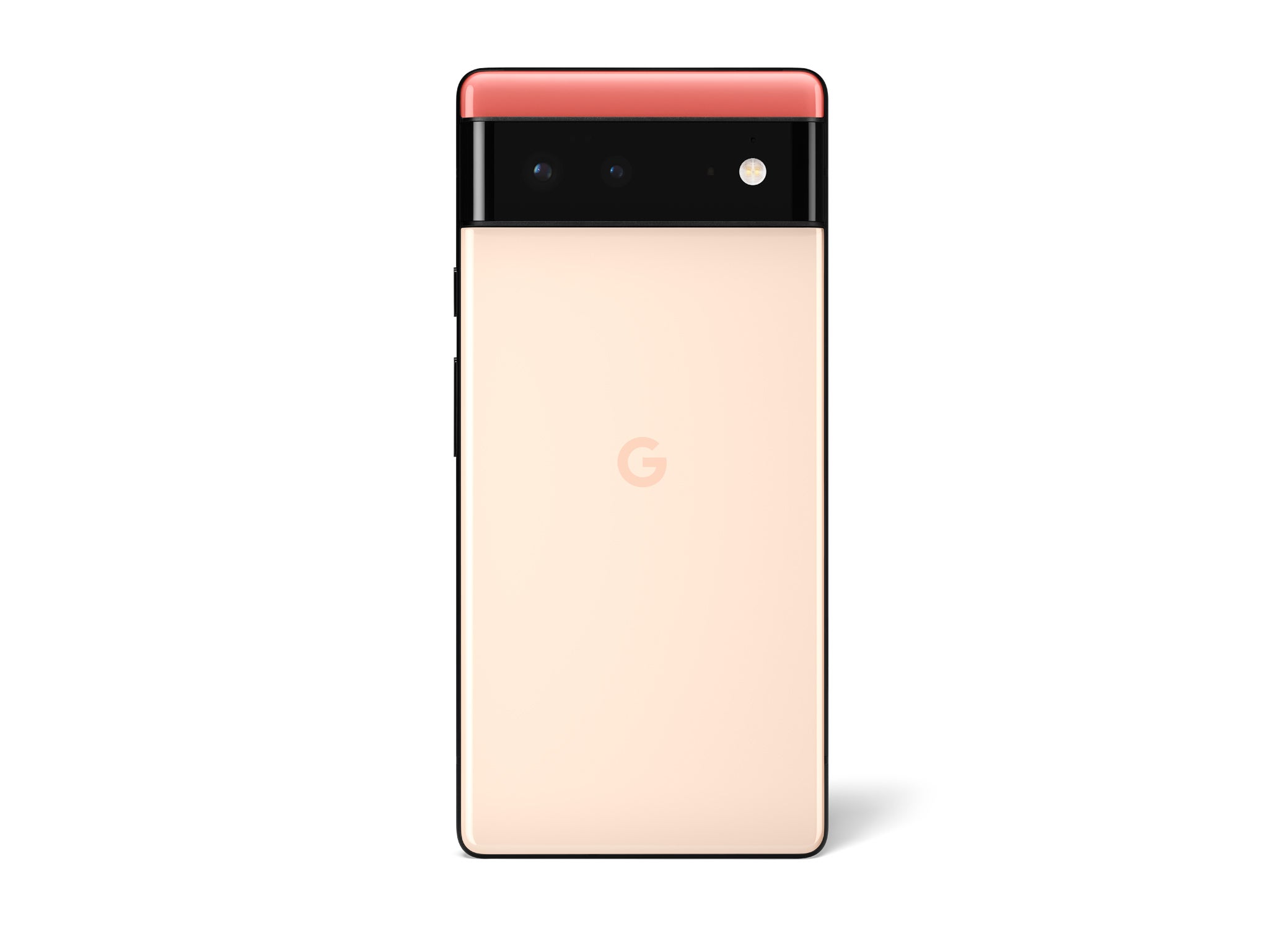 The Pixel 6 in ‘slightly coral’