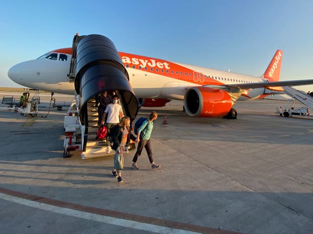 <p>Which way now? The easyJet flight to Corfu that ended up in Athens</p>