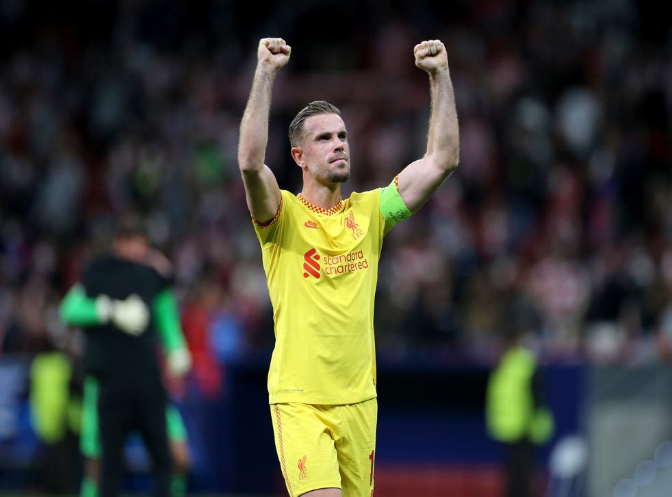 Liverpool captain Jordan Henderson believes the win at Manchester United represented a ‘big step forward’ (Isabel Infantes/PA)