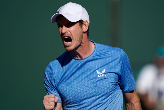 Andy Murray enjoyed a solid win on Monday (Mark J Terrill/AP)