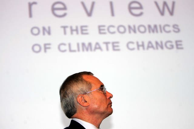 Lord Stern produced a report into climate change in 2006 (Jeremy Selwyn/Evening Standard/PA)