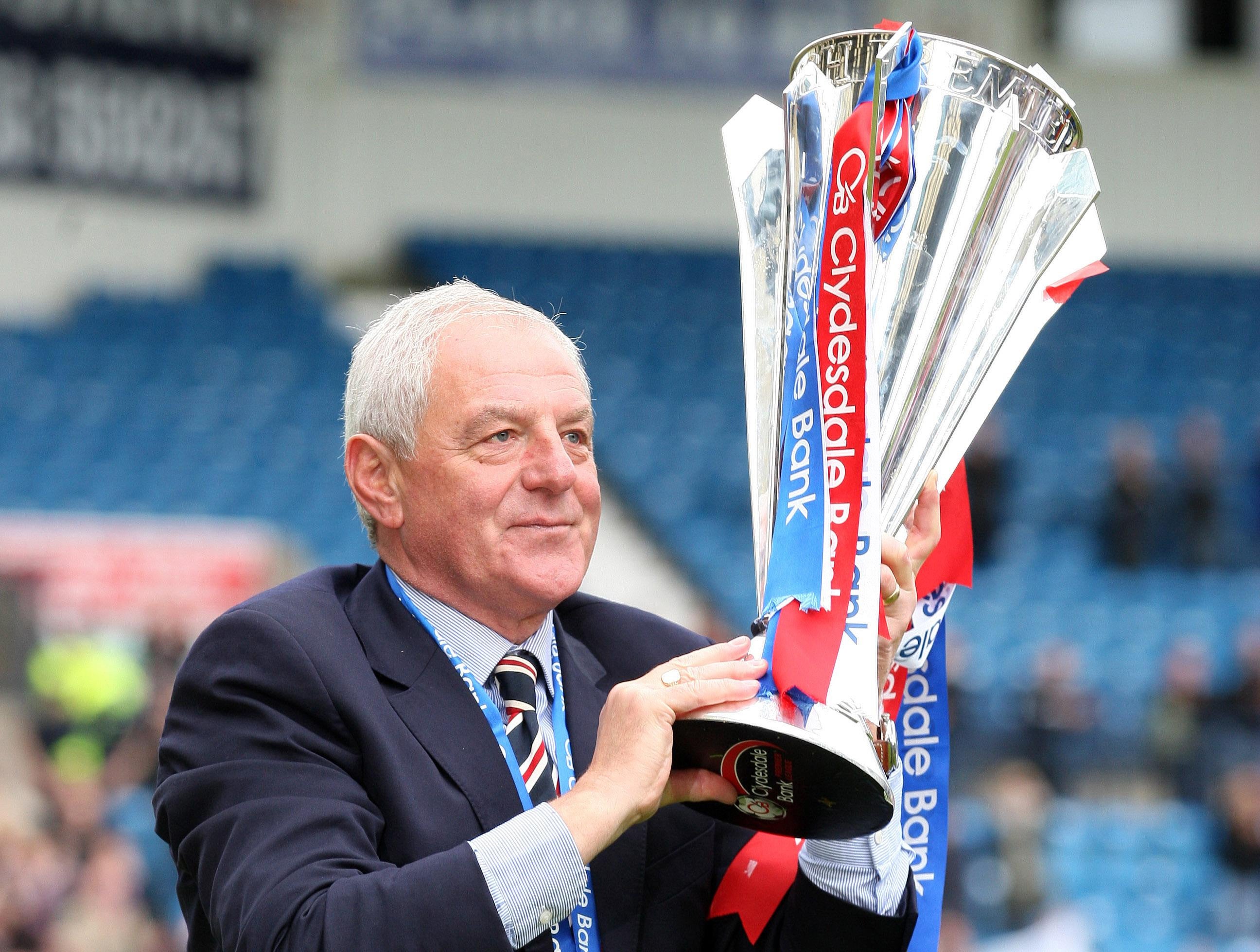 Walter Smith signed off with a Scottish Premier League title in 2011 (Lynne Cameron/PA)