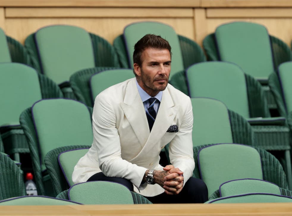 <p>Beckham has taken up a role as an ambassador for the World Cup in Qatar</p>