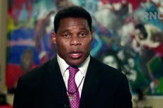 Republicans rally once again to support football star and Senate candidate Herschel Walker