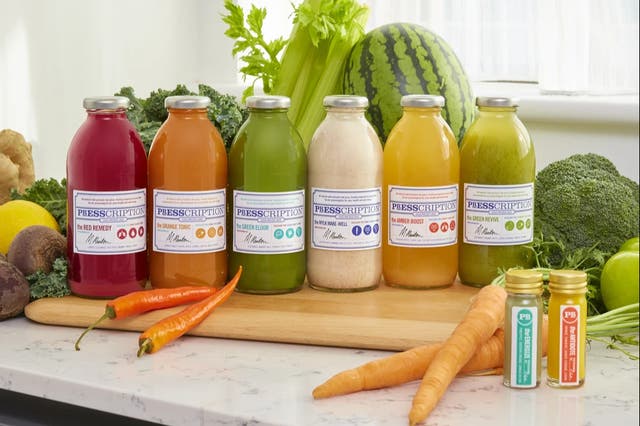 <p>Probably the best cold-pressed juice ever ...  </p>