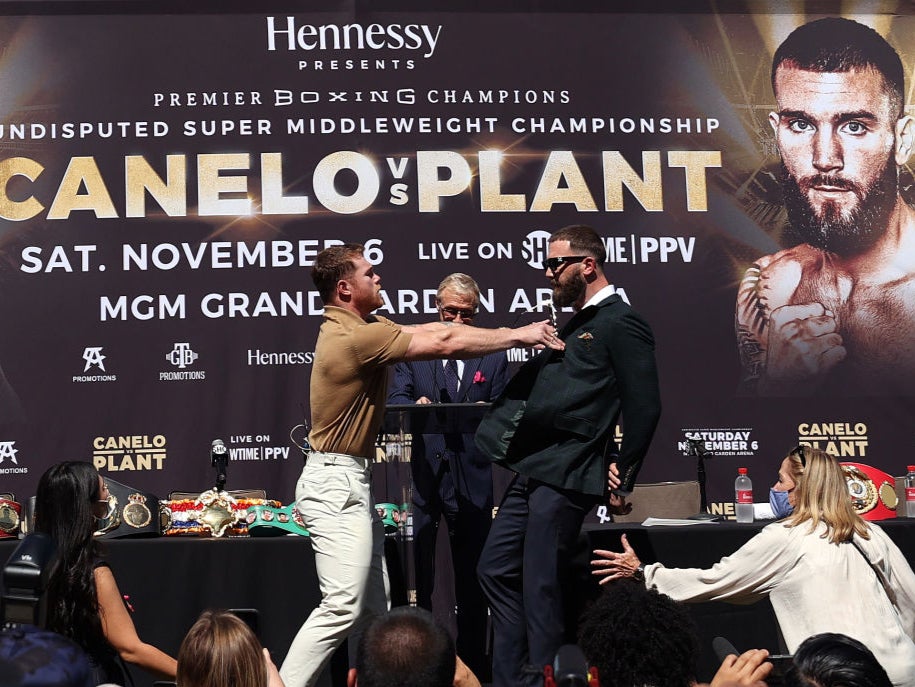 Canelo and Plant will come to blows on November 6 for the undisputed super-middleweight crown