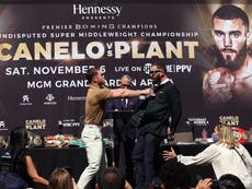 Canelo Alvarez vs Caleb Plant: UK time, date and how to watch on TV and online