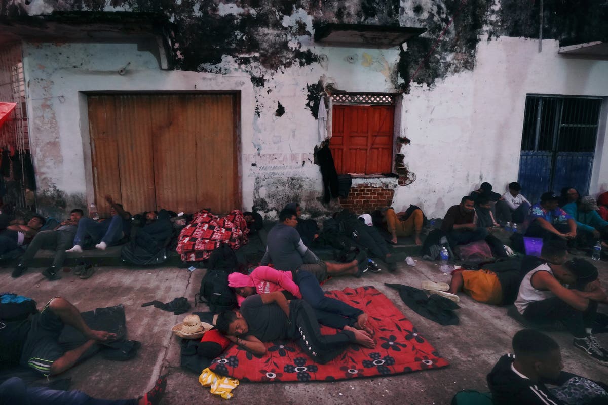 Familiar drive pushes migrant caravan through Mexico