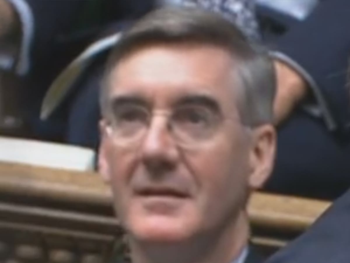 Jacob Rees-Mogg and Therese Coffey among unmasked on Tory frontbench during Budget