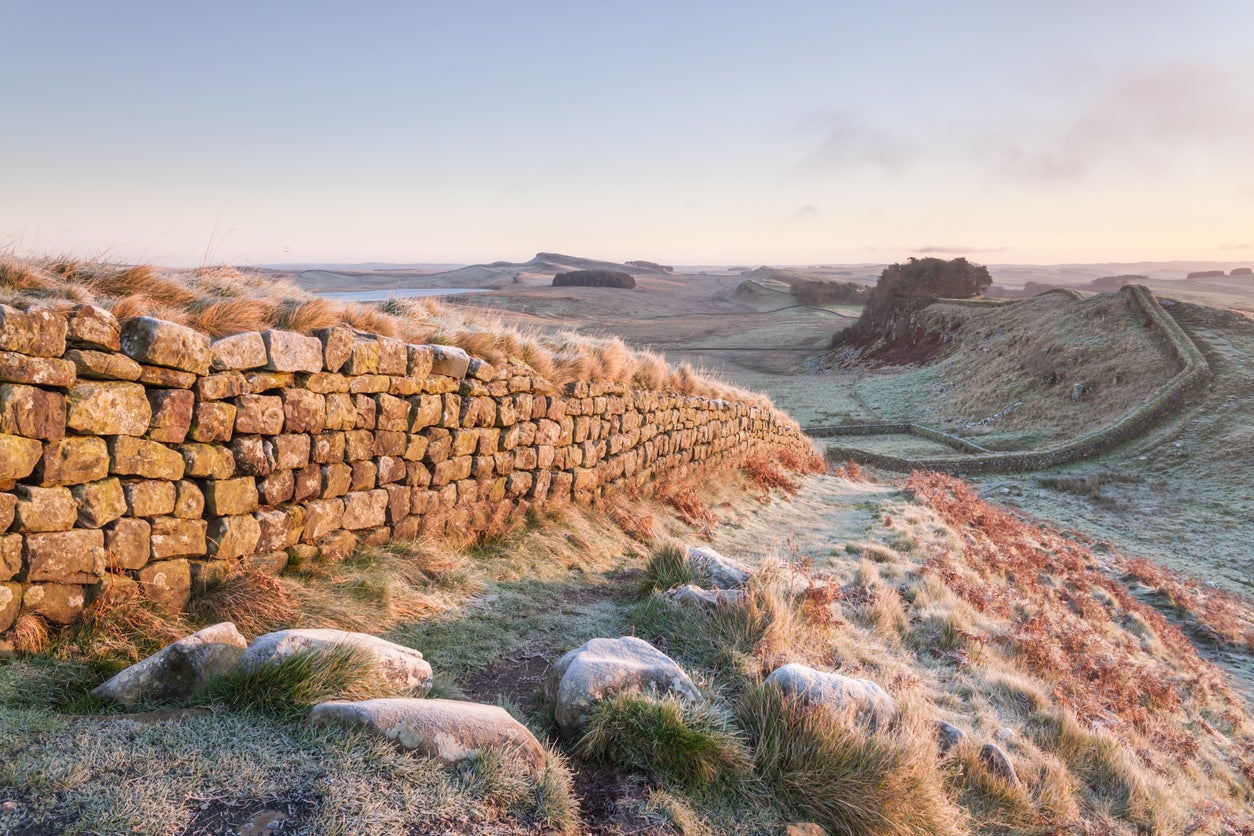 Northumberland is bleakly beautiful in winter