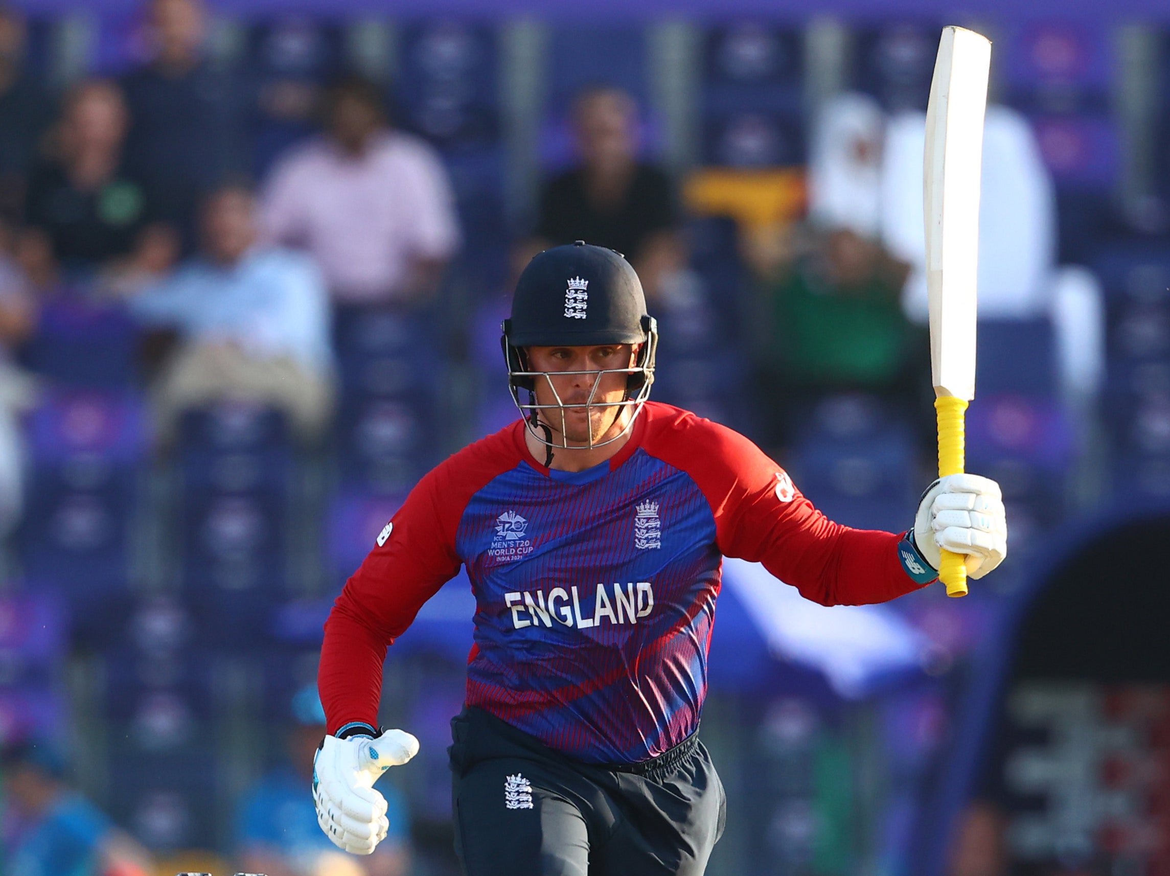 Jason Roy scored a half-century as England chased down 126 to win