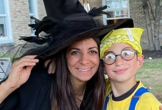 Mother Carolyn Finocchiaro is pushing back against a move to ‘cancel’ Halloween in her children’s school district