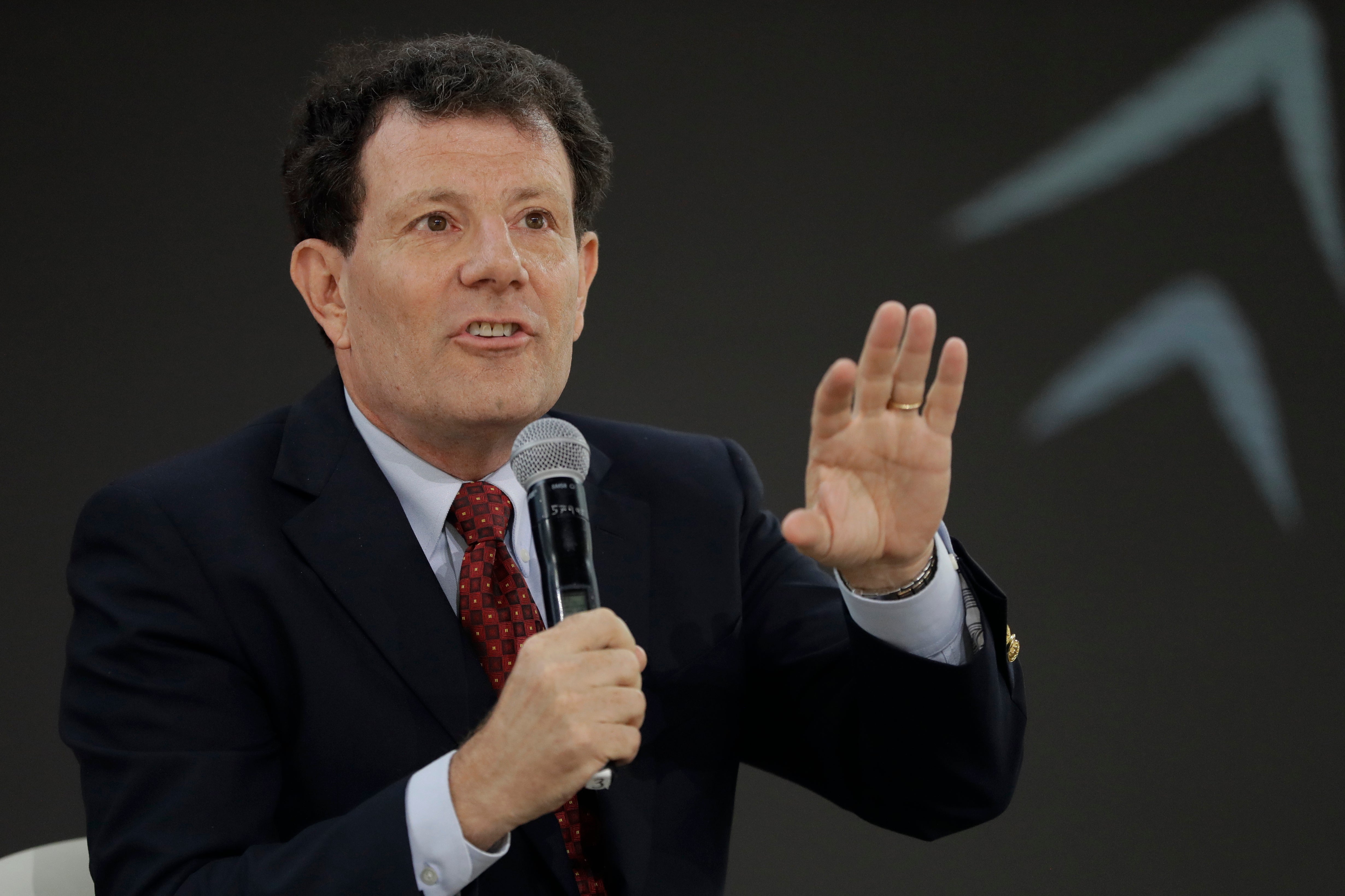 Kristof is running for Oregon governor and has left his NY Times columnist job to pursue the race