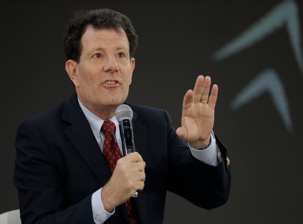 <p>Kristof is running for Oregon governor and has left his NY Times columnist job to pursue the race </p>