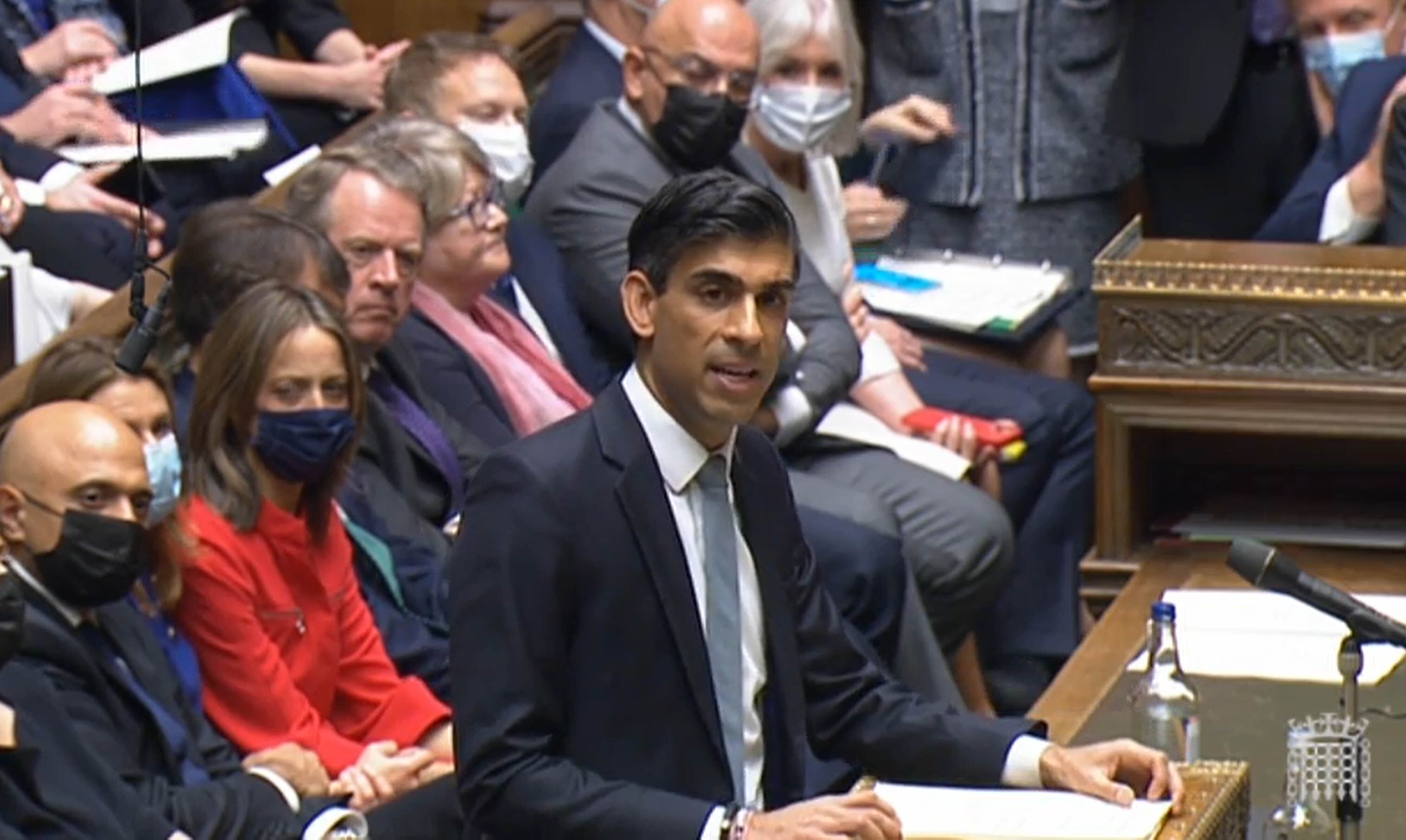 Rishi Sunak made his autumn Budget speech in the House of Commons