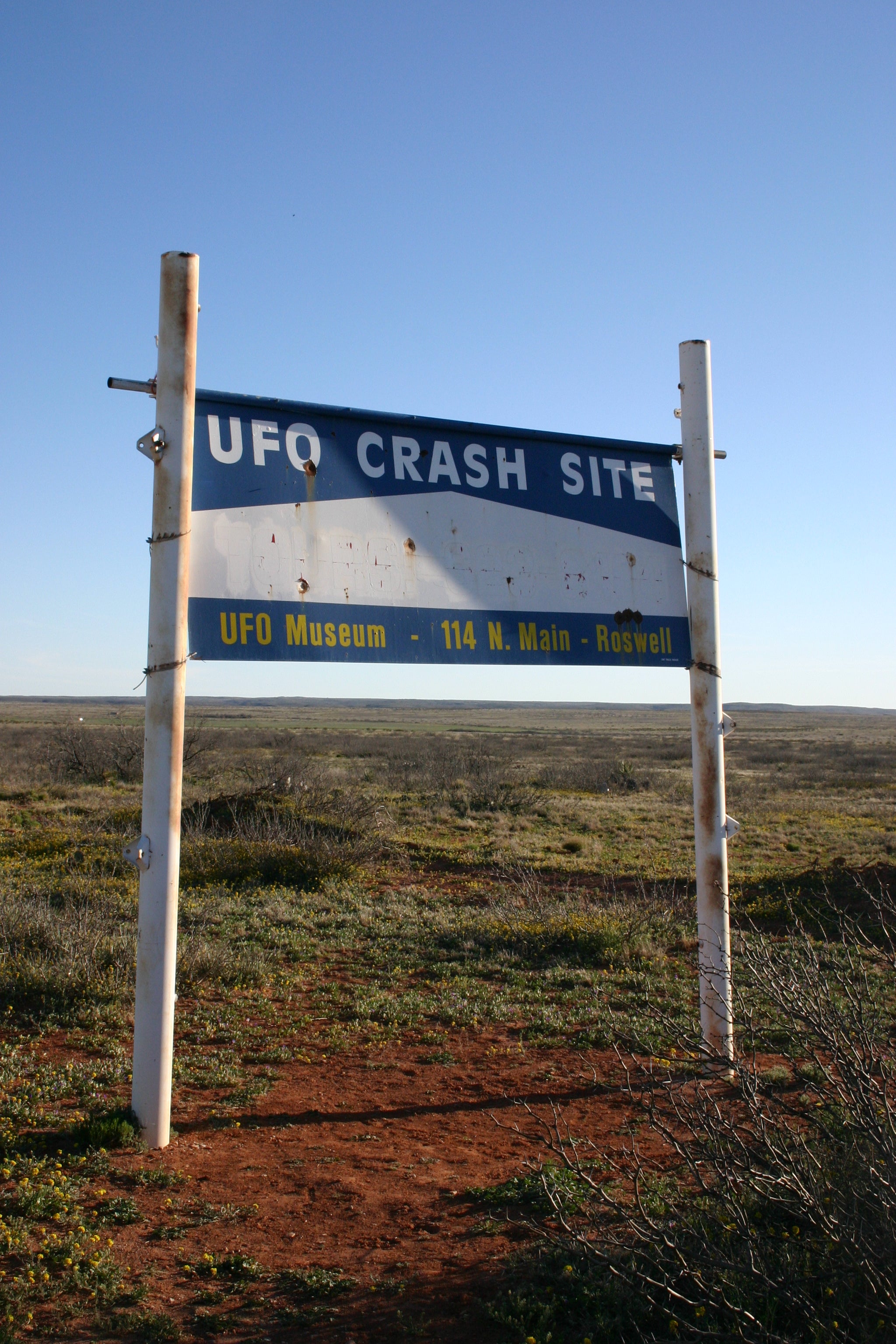 Welcome to Roswell, UFO crash site