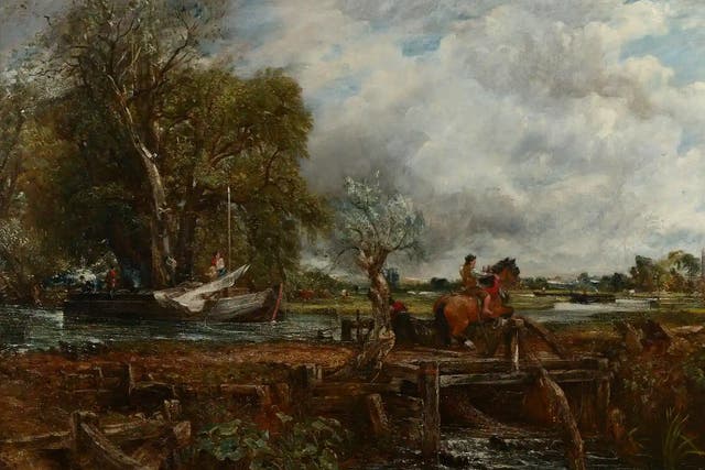 <p>John Constable’s ‘The Leaping Horse’ features in new Royal Academy show Late Constable</p>