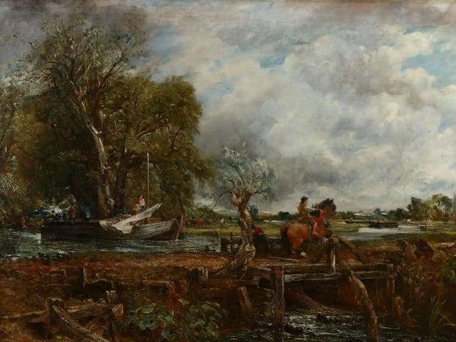 <p>John Constable’s ‘The Leaping Horse’ features in new Royal Academy show Late Constable</p>