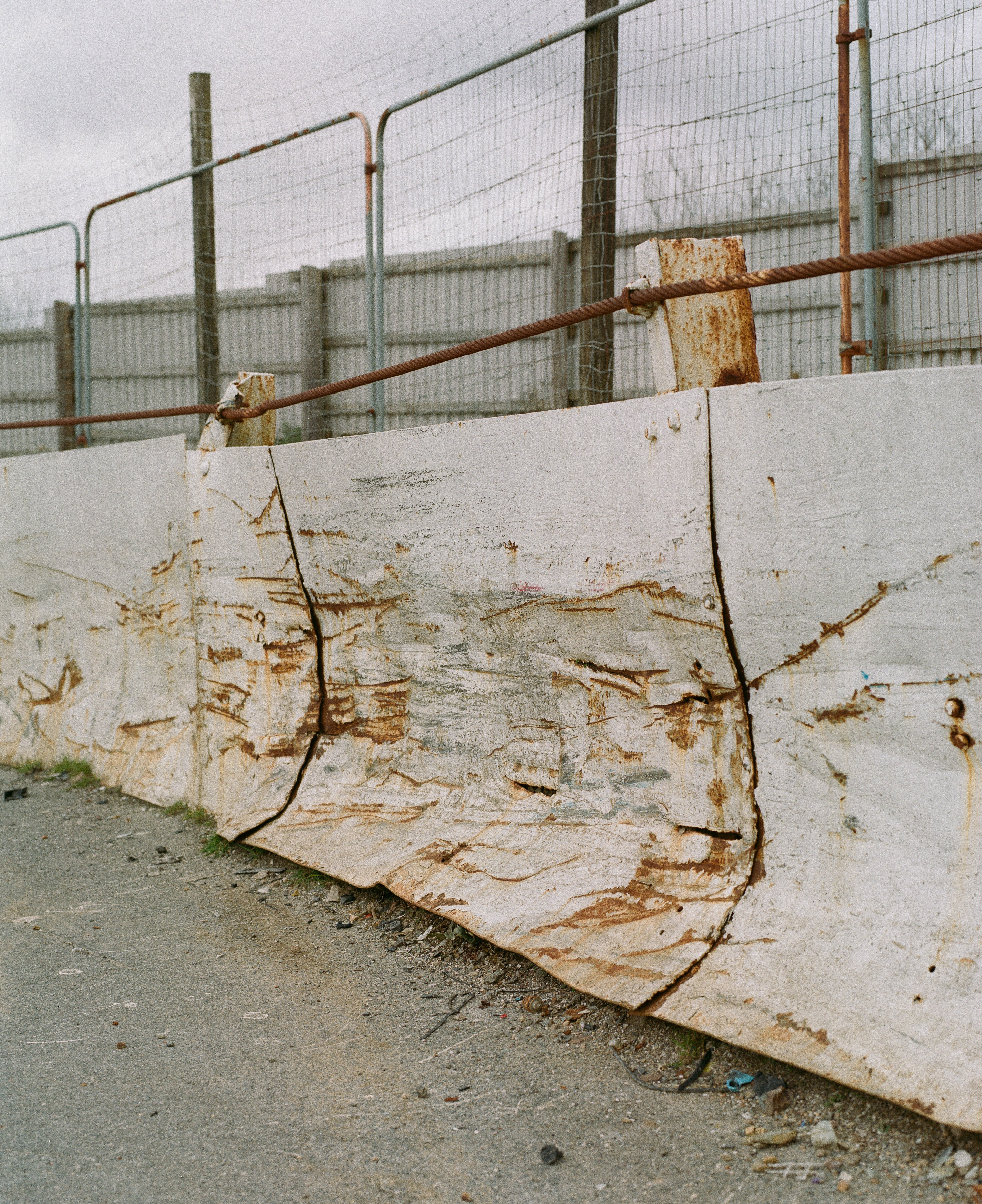 The track’s steel barriers have been battered by many a banger over the years