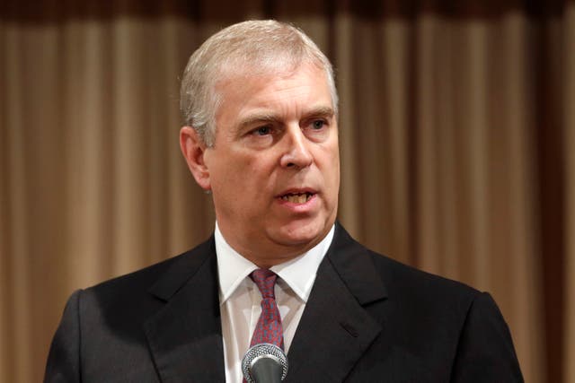 Britain-Prince Andrew