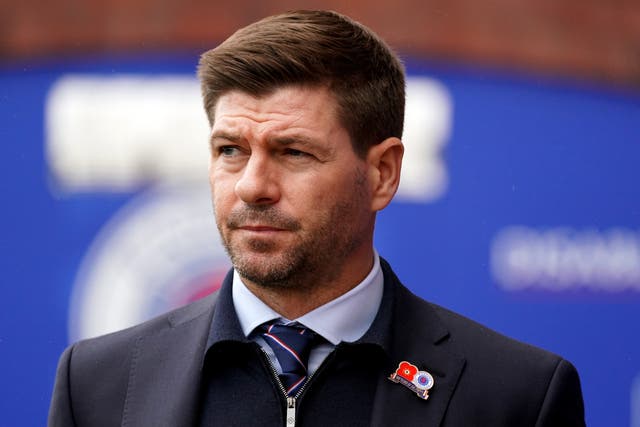 Steven Gerrard had no excuses for Rangers’ below-par display (Andrew Milligan/PA)