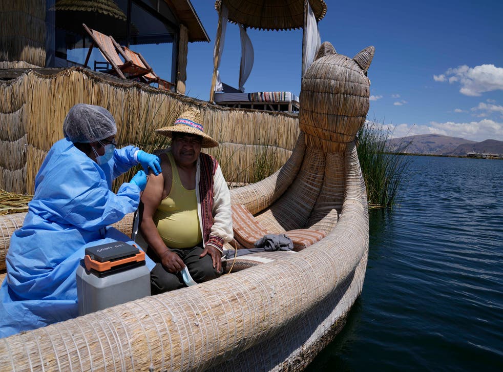 PERU-CORONAVIRUS TITICACA