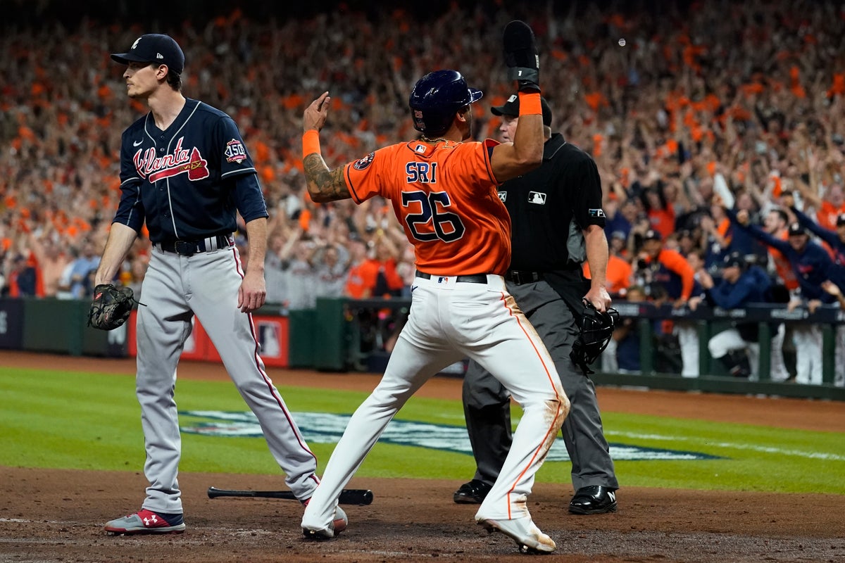 World Siri: Rookie propels Astros past Braves to tie Series | The ...