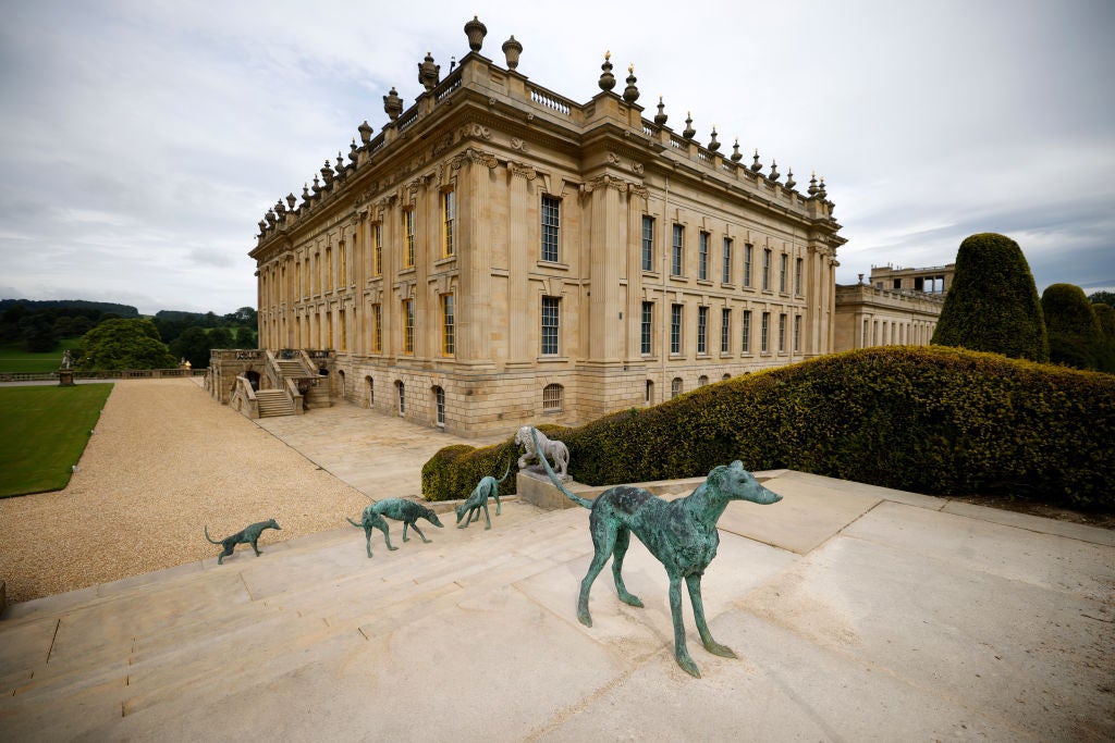 Sculptures at Chatsworth House