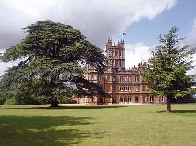 <p>Highclere Castle, where the show was filmed </p>