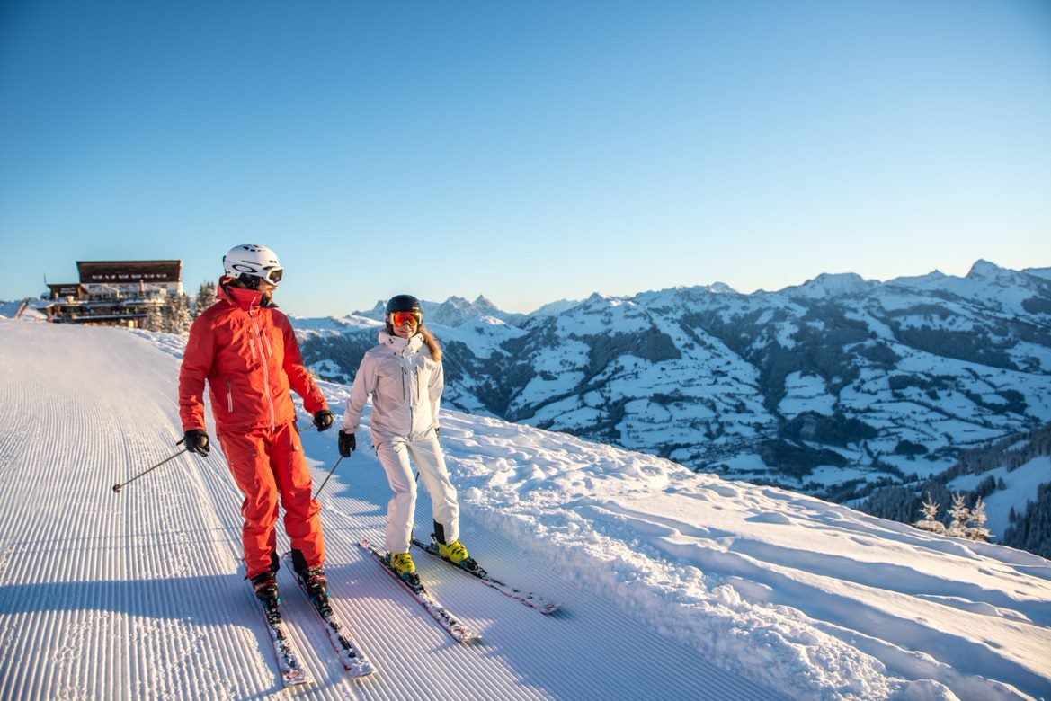 A range of pistes offer something for everyone