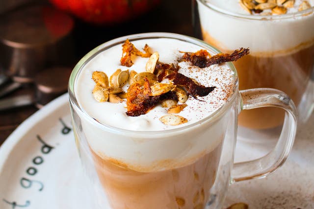 <p>Pumpkin spice latte? Say no more </p>