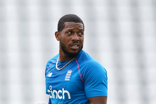 Chris Jordan has been impressed by England’s bowlers so far (Zac Goodwin/PA)
