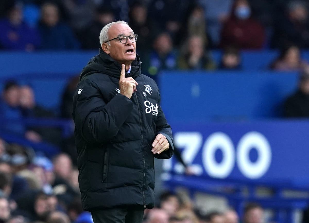 Watford boss Claudio Ranieri tells his players to forget their Everton heroics