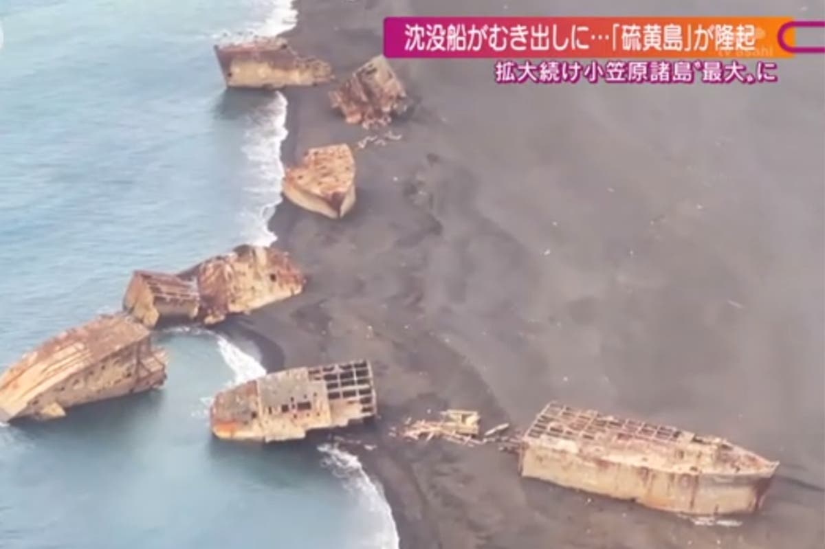 Navi fantasma portate sulla superficie dell’Oceano Pacifico dopo l’eruzione di un vulcano sottomarino vicino a un’isola giapponese