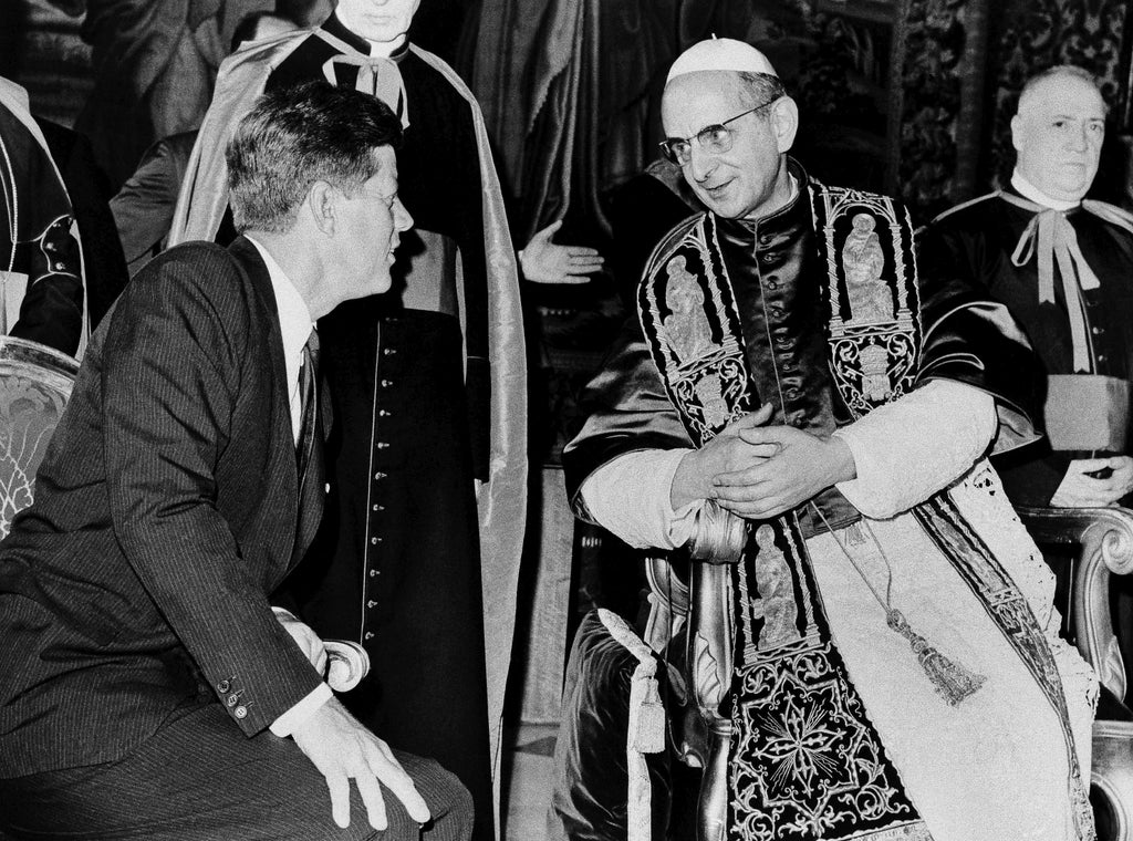Presidents and popes over the years: Gifts, gaffes, grief 