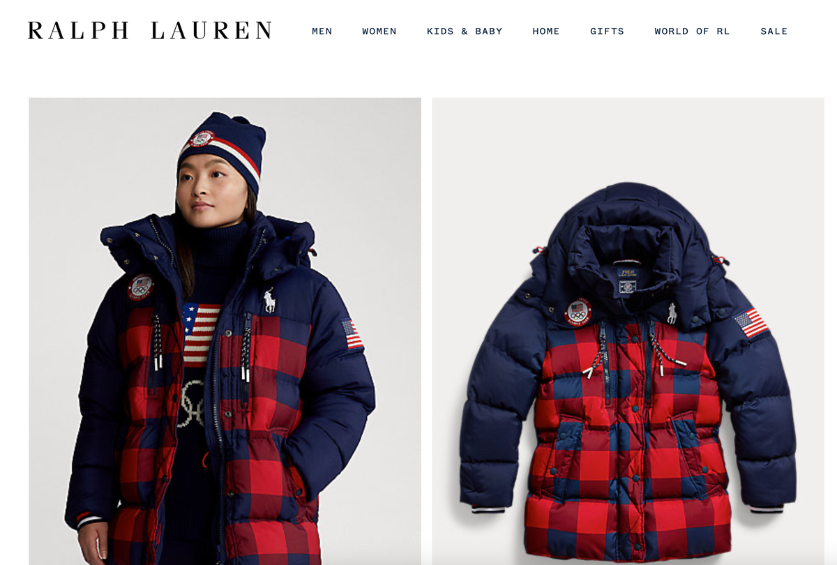 Ralph Lauren unveils Team USA outfits for Beijing Winter Olympics after calls for designer to be replaced