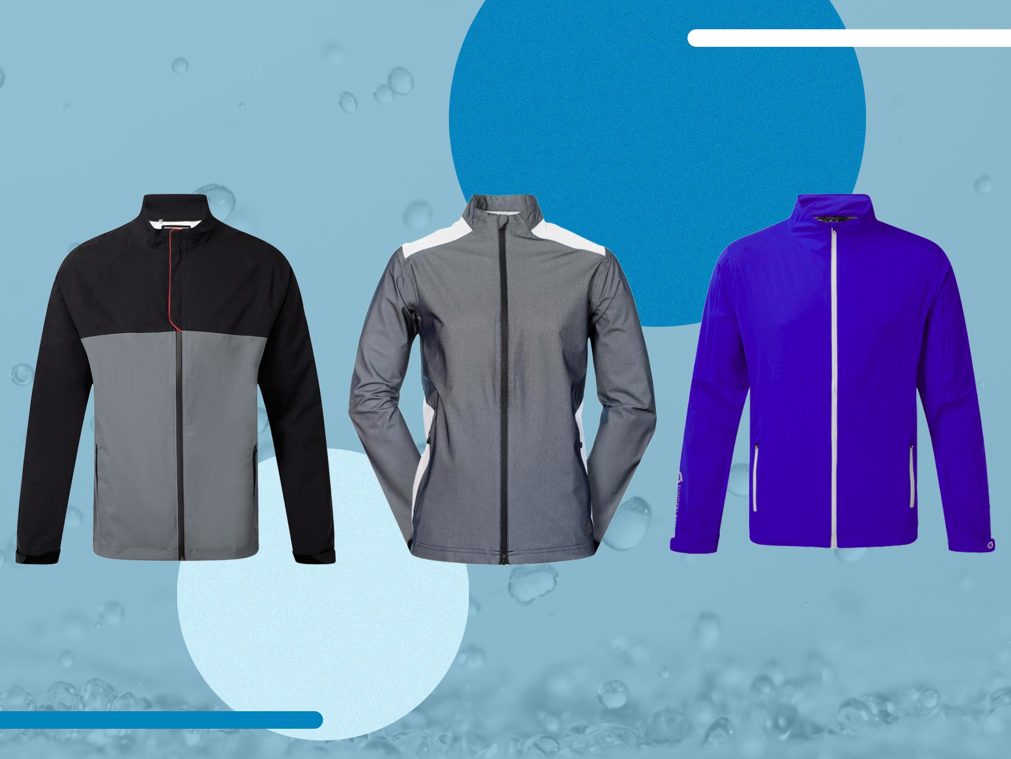 waterproof golf pullover