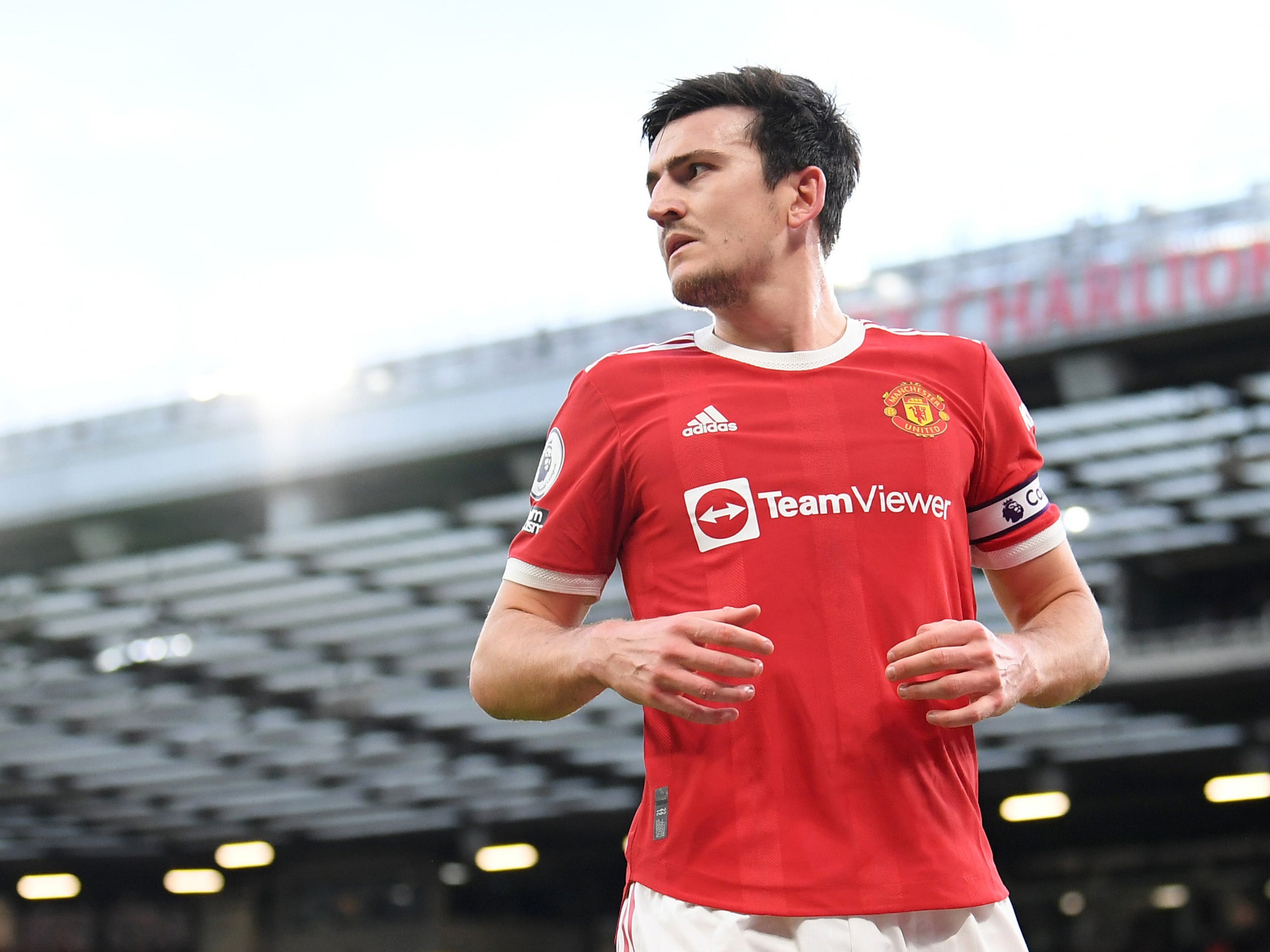 Manchester United captain Harry Maguire