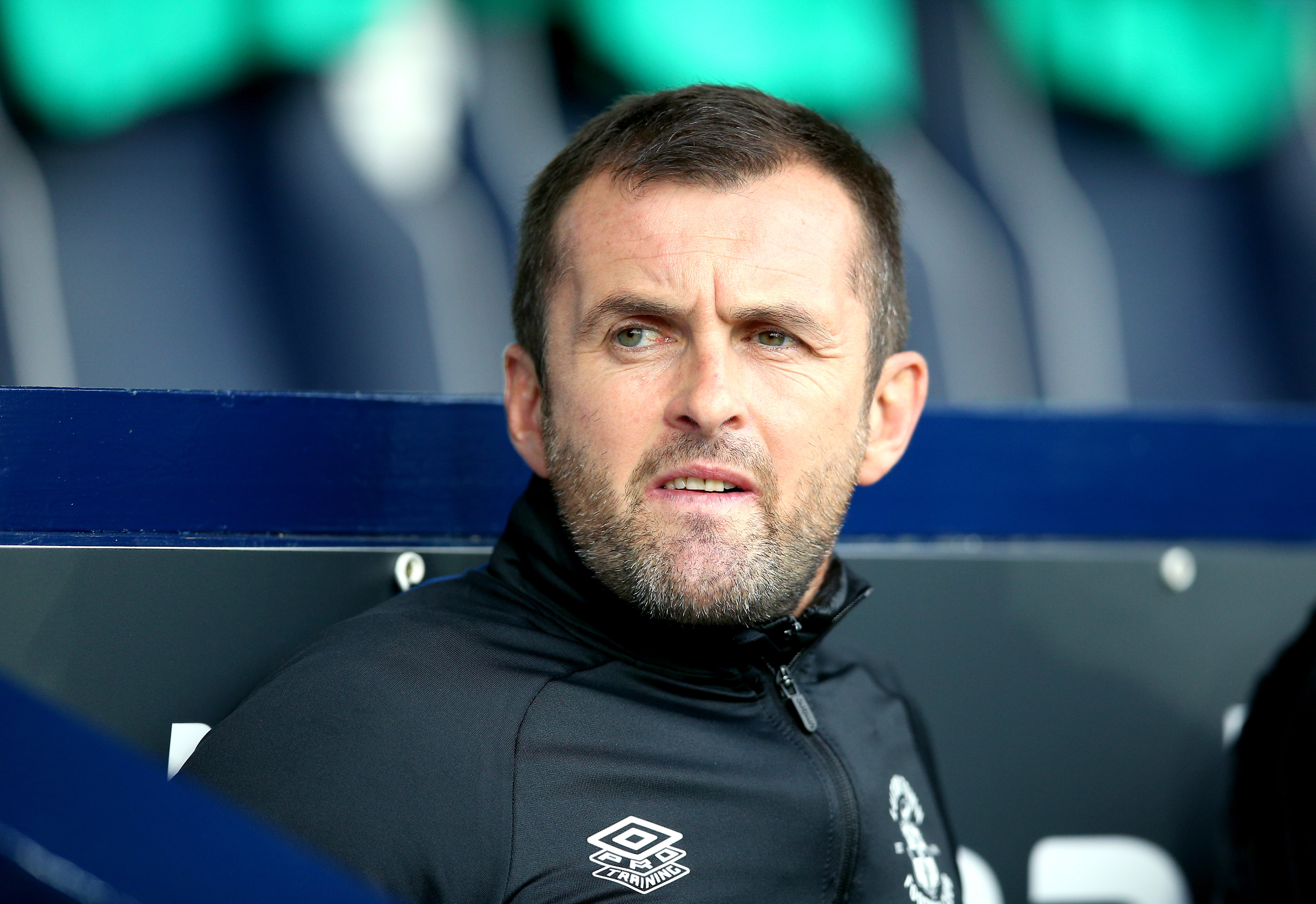 Luton manager Nathan Jones will join over 50 other members of staff at Luton in taking on the month-long fitness challenge for Prostate Cancer UK (Nigel French/PA)