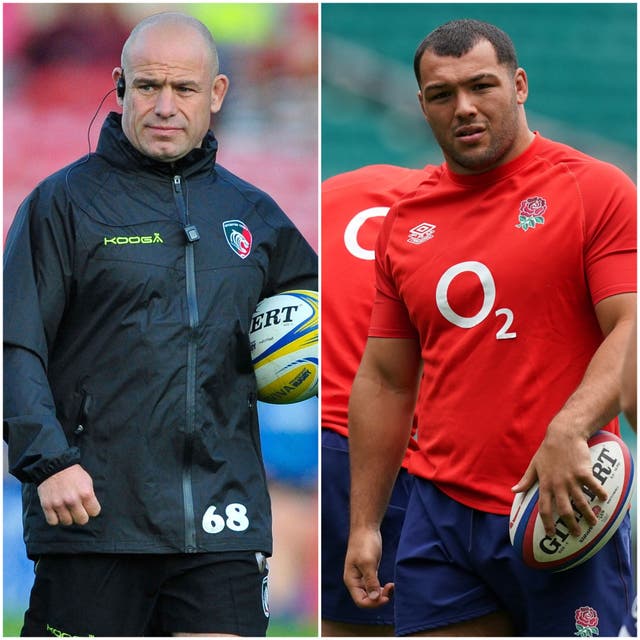 Richard Cockerill, left, and Ellis Genge have linked back up together with England (Simon Galloway/Steve Parsons/PA)
