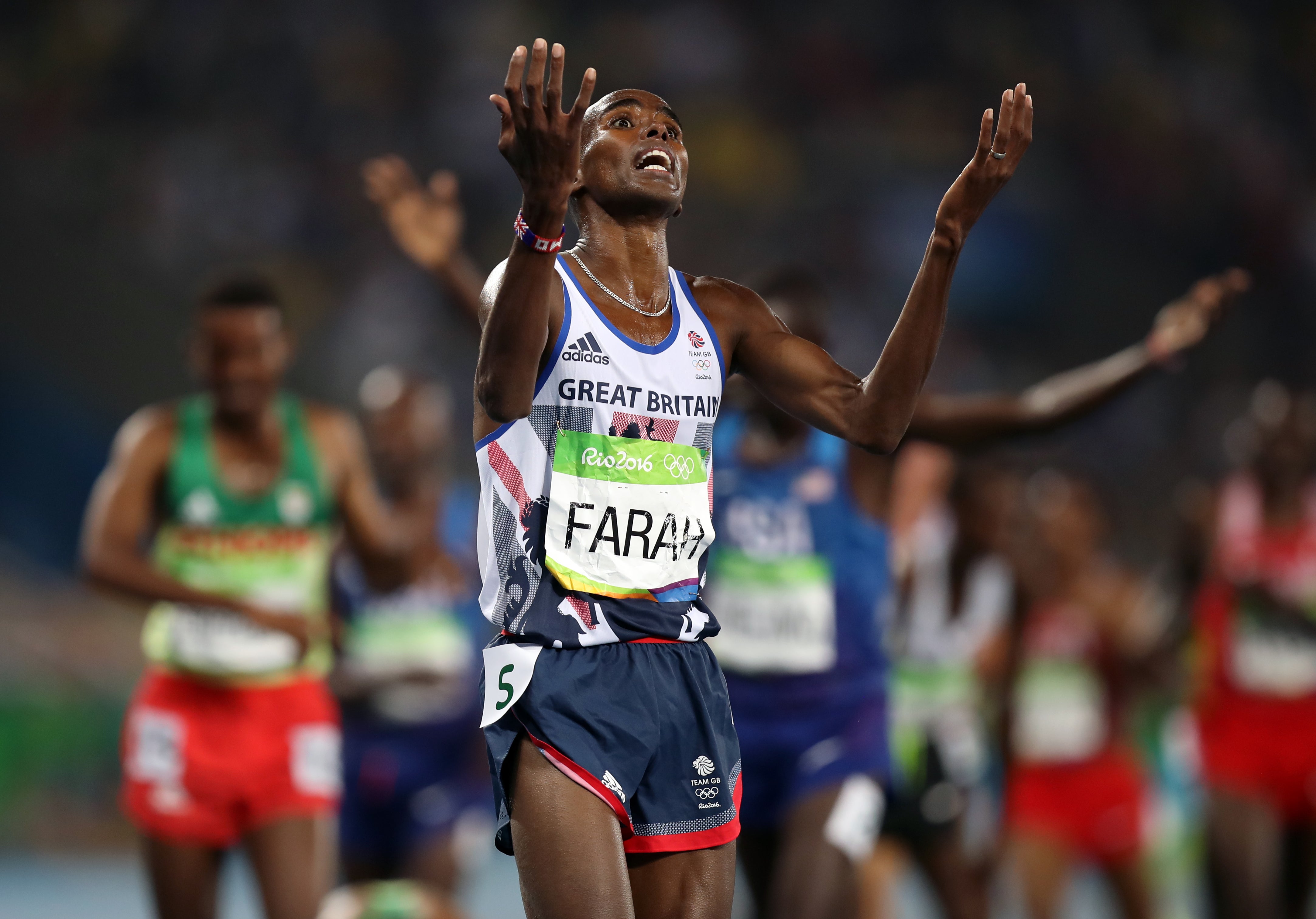 Mo Farah won Team GB’s two athletics gold medals at Rio 2016 (Mike Egerton/PA)